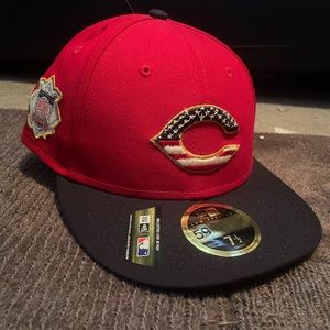 Cincinnati Reds USA American Flag 4th of July Hat Baseball New Era